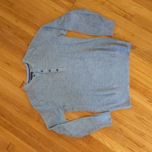 Men's Banana Republic Medium Ribbed Knit Henley